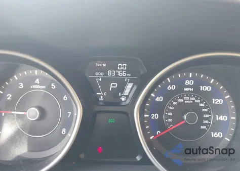 2013 Hyundai Elantra Gls из США, поврежденный, VIN 5NPDH4AE1DH354212